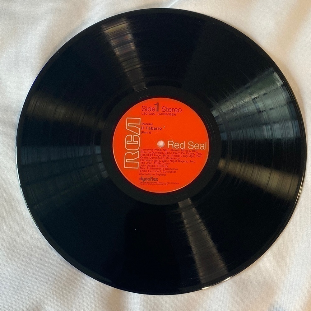 PUCCINI: “IL TABARRO” VINYL RECORD ✨✨✨ - Picture 7 of 8